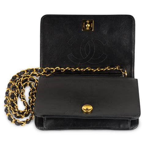 chanel boy wallet on chain replica|chanel classic wallet on chain.